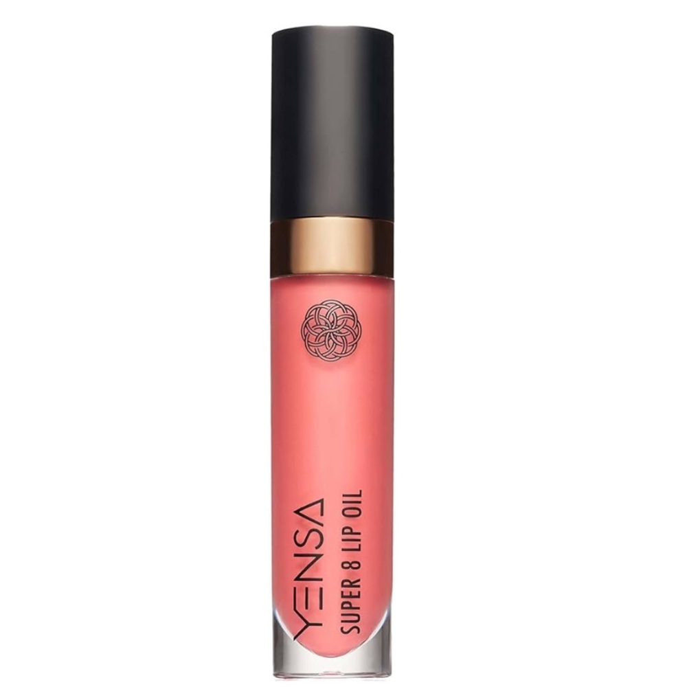 YENSA Super 8 Lip Oil Lux Lip Color Hydrating Lip Care (Crush It Coral) BNIB